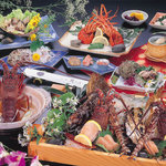 秀丸 花ごころ - 料理写真:漁師町石鏡（いじか）の海の幸を堪能!!!海の王者づくし