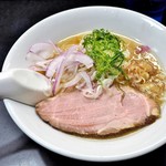 麺処 晴 - '17.05 塩そば(冷やし)