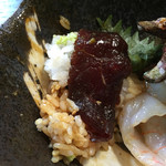 海さくら - 途中でオンした 分厚い鯨肉