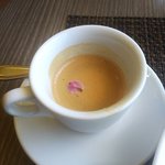 リストランテ シーヴァ - エスプレッソ（桜が・・）（2017.4）