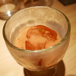 銀座 盡 - 高知のトマトの冷製カッペリーニ