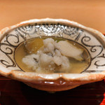 銀座 しのはら - あわびと鱧のうるい鍋