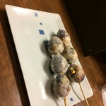 YAKITORI KAM - 殻付きうずら（1本/180円）