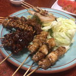 福吉 - 2017年5月中旬 串焼き各種