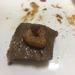 福吉 - 2017年5月中旬 陶板焼きの牛肉