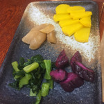 福吉 - 2017年5月中旬 漬物盛り