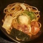 つるとんたん - 梅のうどん＠980円