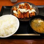 からやま - チキン南蛮定食（ライス大盛り）