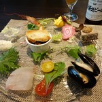 キャトルラパン - 豪華なオードブル