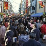 開運 塩大福 すがも園 - ドッヒャー！凄い人！