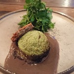 organ - 『銚子産 鰯のメダイヨン 肝とガメイのソース 牛蒡のガレット添え』