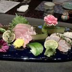 創作Dining Sushi　きくち - 金目鯛の刺身