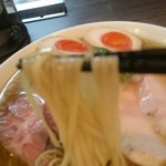 らぁ麺 紫陽花 - 鶏油煮干しらぁ麺