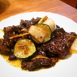 ゆたか - 牛レバー オイスター生姜炒め