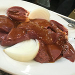 みょうが屋 - 刀根鶏のレバー