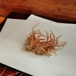天秀 - [料理] 海老の頭 素揚げ