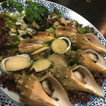 天一 - 六種食べ比べ貝