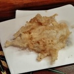 天秀 - [料理] 白魚 掻き揚げ天