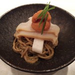 CINA New Modern Chinese - 雲丹と鮑の冷製坦々和え麺