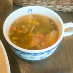ランチセットのスープ