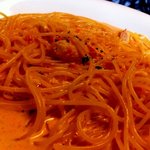 欧味食卓サラマンジェ・ガラ - ずわい蟹のトマトクリームパスタ