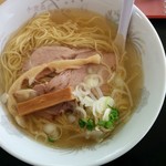 UFO物産館 - W地鶏ラーメン（塩）