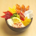 どんぶり茶屋 - 漁場丼　1380円