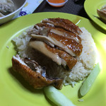 Maxwell Road Hawker Centre - ブラウンチキンライス