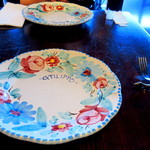 ピッツェリア ジターリア ダ フィリッポ - イタリアンな絵皿でお出迎え！