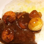 プティフ・ア・ラ・カンパーニュ - エビカレー中辛1350円