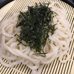 Nakau - 胡麻だれざるうどん（並） ¥450 の麺