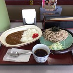 山田うどん食堂 - Ｈ29.5　カレーセット・ざるそば仕様