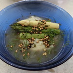 アスパラガスと新じゃが