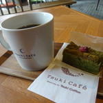 Tsuki Cafe - エチオピア　イルガチョフＧ－１：抹茶ガトー