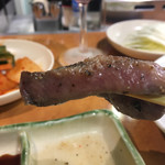 焼肉やっちゃん - やはりよく焼いた方が美味しいねー（＾∇＾）