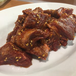 焼肉やっちゃん - 2回目のハラミはタレですよ〜٩(๑❛ᴗ❛๑)۶