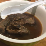 焼肉やっちゃん - タンシチューを締めに（＾ω＾）