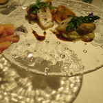 リストランテ サクラ - お皿が万華鏡みたい♪