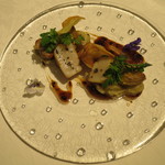リストランテ サクラ - ホタテ、リードヴォー、アーティチョーク、新じゃが、トリュフソース