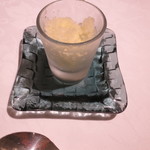 リストランテ サクラ - パイナップルとライムのグラニテ