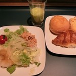 ボンサルーテ カフェ - 朝食ブッフェ 洋食