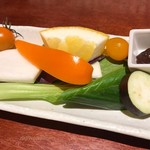 ごはんや農家の台所 - 旬の野菜サラダ（セット）