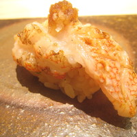 鮨 銀座 おのでら - キンキ炙り