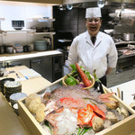 ご馳走たか波 - 相馬料理長の笑顔