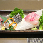 ご馳走たか波 - お造り６種盛り合せ