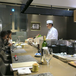 ご馳走たか波 - 会話も弾みます