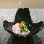 ご馳走たか波 - 真鯛白子ポン酢