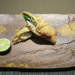 ご馳走たか波 - 天然真鯛の湯葉巻き揚げ