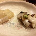 壽司 Atago - 鰈と炙り鰆