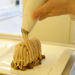 マールブランシュ 京都北山本店 - モンブランオーチクチュール搾りたて